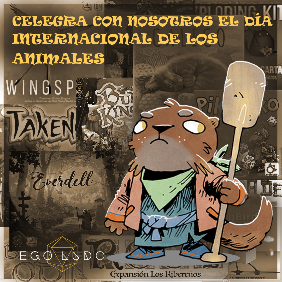EgoLudo's tweet photo. Celebra con nosotros el día mundial de los animales jugando a los mejores juego de mesa con temática animal. Que tus mascotas te vean jugar a juegos animales. #diamundialanimal #animales #juegosdemesa #tableboard #gameboard #egoludo #peludos https://t.co/NrUPfEIeIF https://t.co/SzjcslUurU