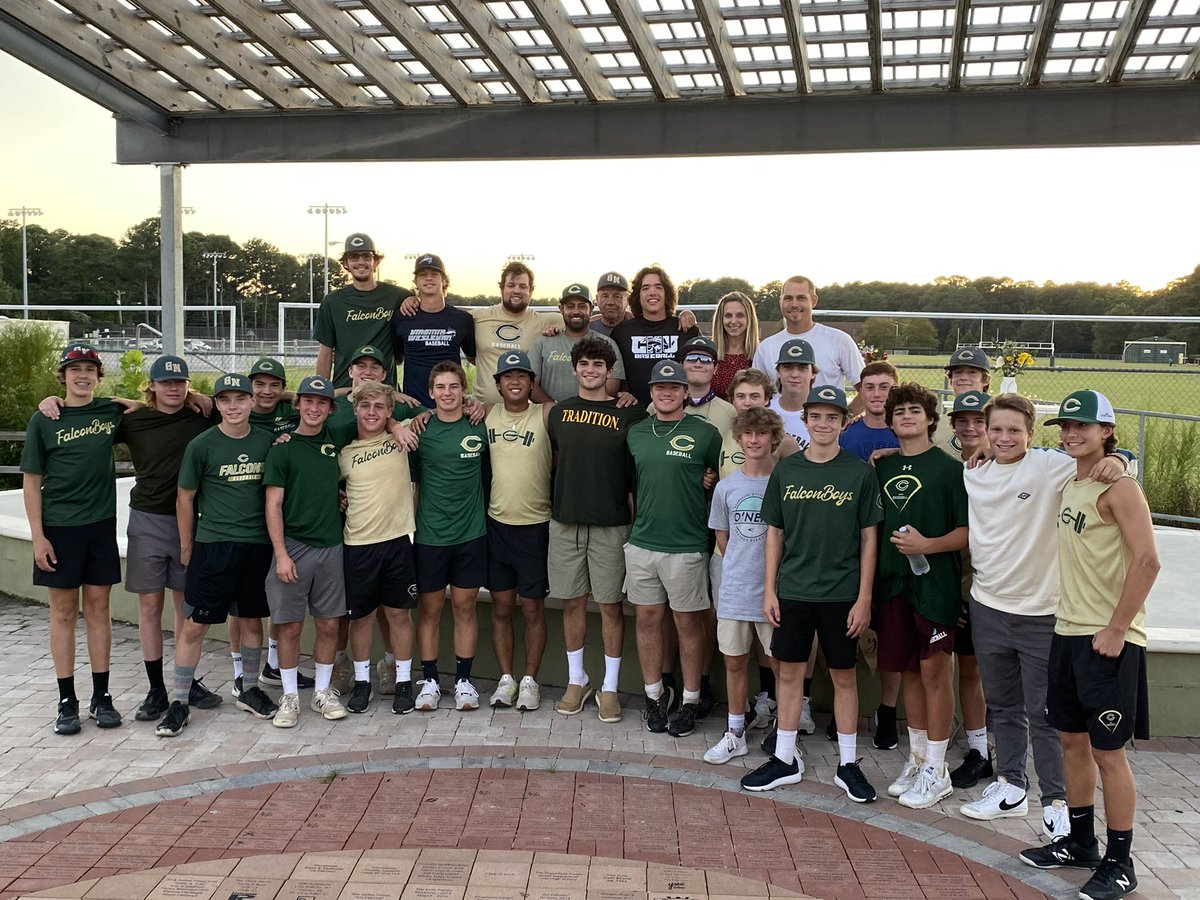 Falcons_Skip's tweet photo. Beyond grateful for our @Cox__Baseball family. @leslielehner and I were blown away with the support last night from former and current players &amp; families that came to celebrate our future #FalconBoy that will be joining the program this November! https://t.co/dgj11lS61m