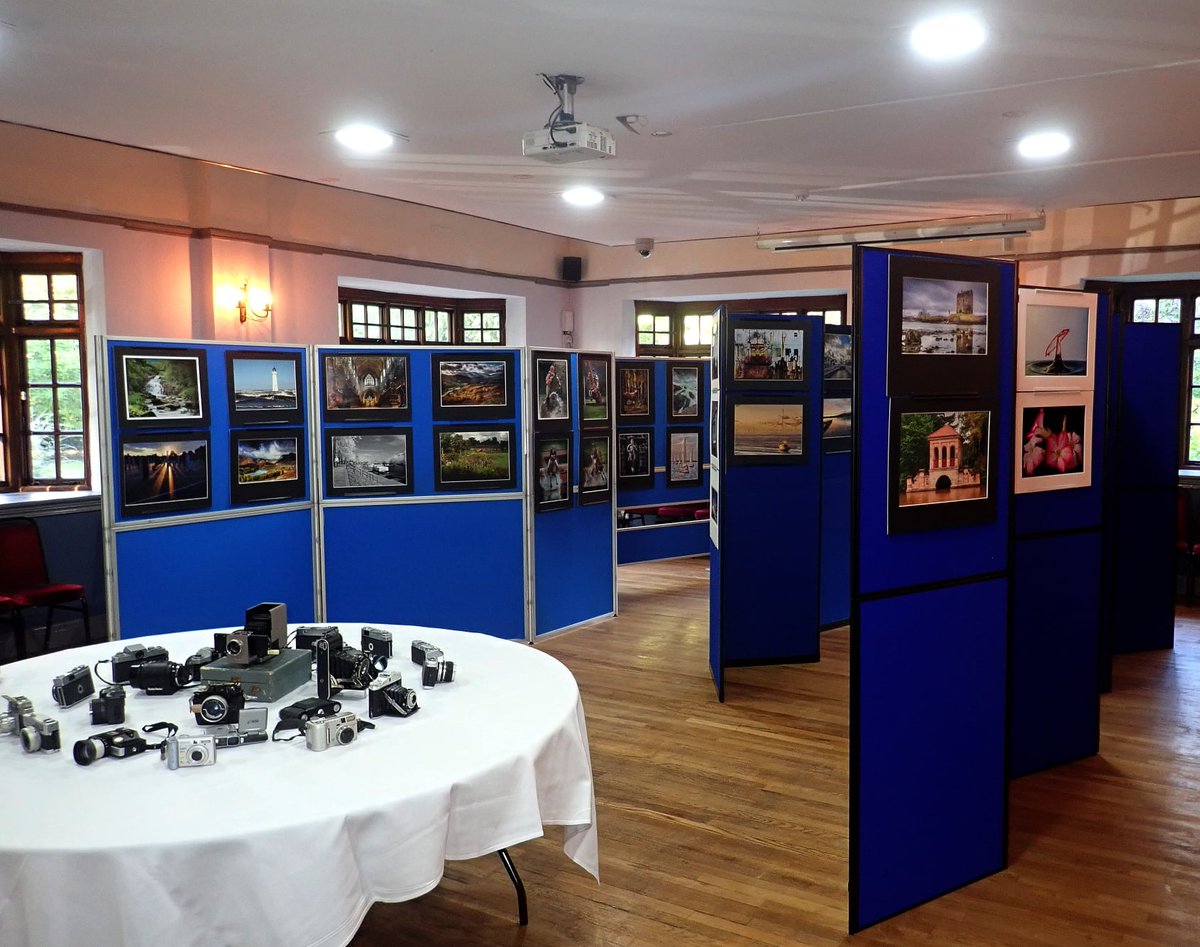 BebingtonPS's tweet photo. There is also a display table of cameras through the ages showing some developments from 1920s through to today and a free #photo studio if you would like to call at the #exhibition and book an appointment in advance #wirral #photography #PHOTOS #unplug https://t.co/eU3Edu86e1 https://t.co/TdqU2w3cB6