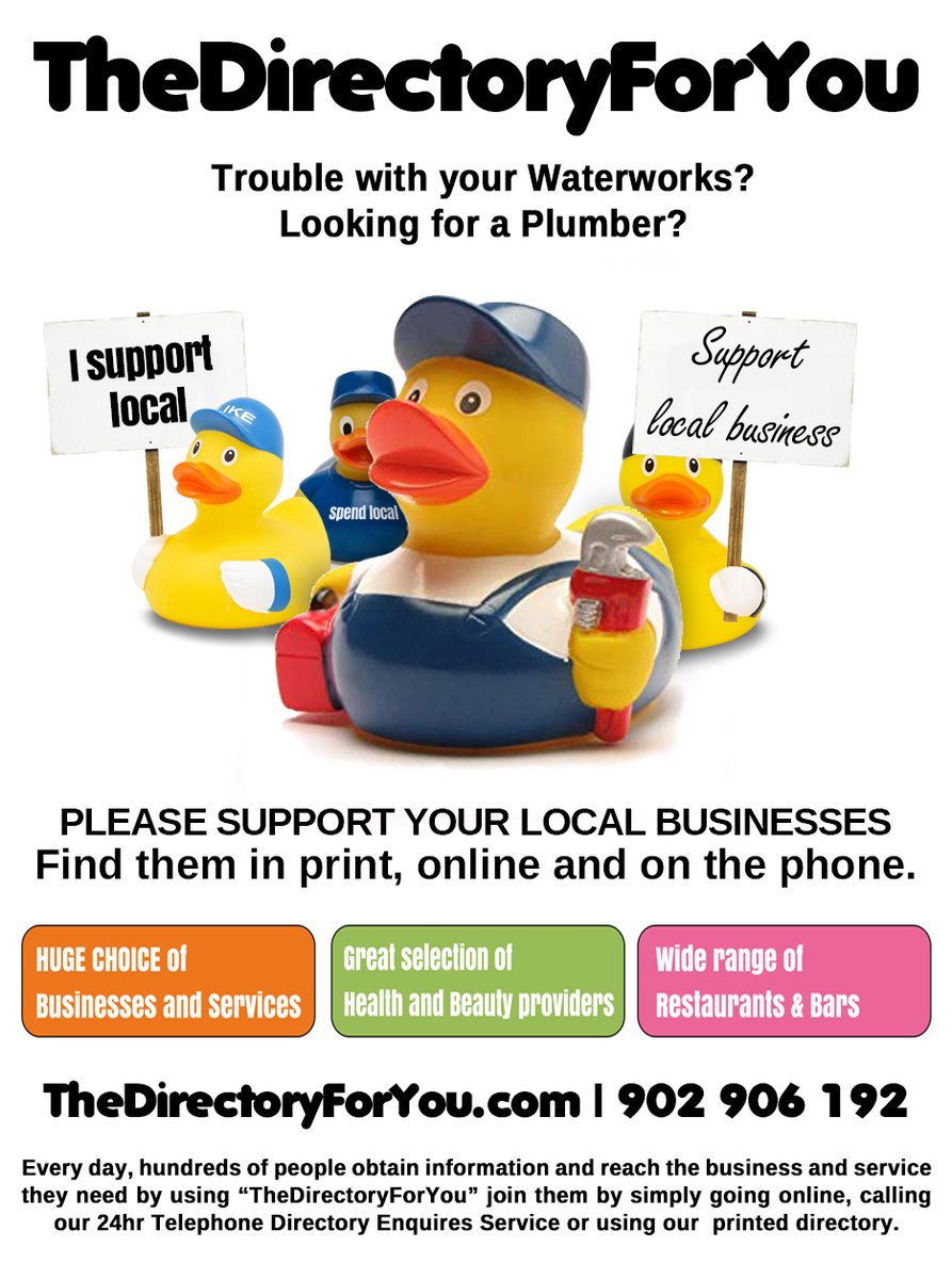 DirectorySpain's tweet image. THERE ARE MANY MORE GREAT BUSINESSES JUST WAITING TO BE OF SERVICE!

FIND THEM IN YOUR LOCAL PRINTED DIRECTORY, CLICK BELOW TO VIEW THEM ONLINE, OR PICK UP YOUR COPY TODAY!
 issuu.com/thedirectoryfo…