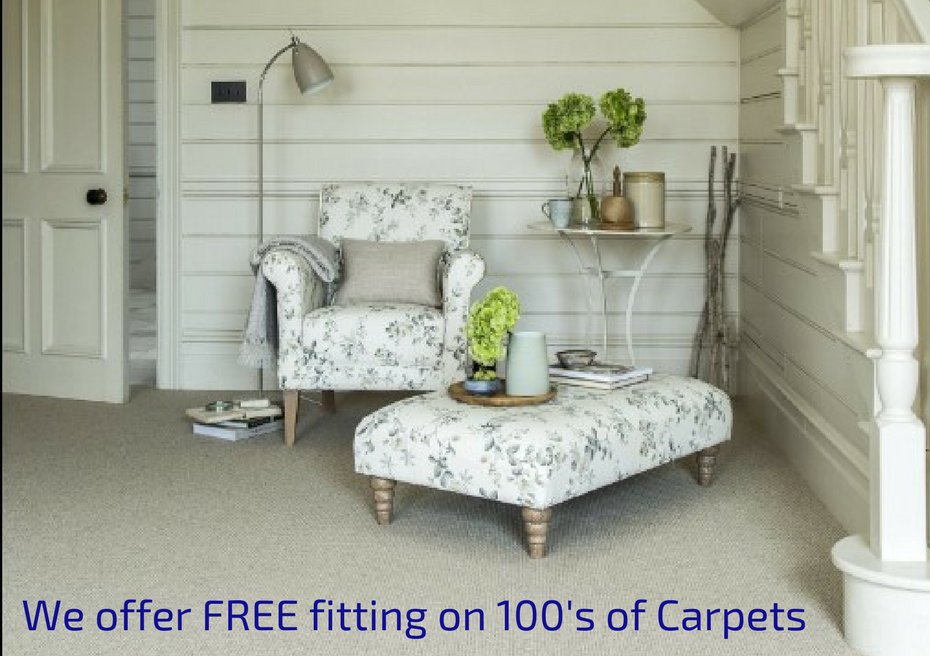 We offer free fitting on lots of our stock carpets. Talk to a member of the team to find out more. thecarpetstop.co.uk/store/carpets/