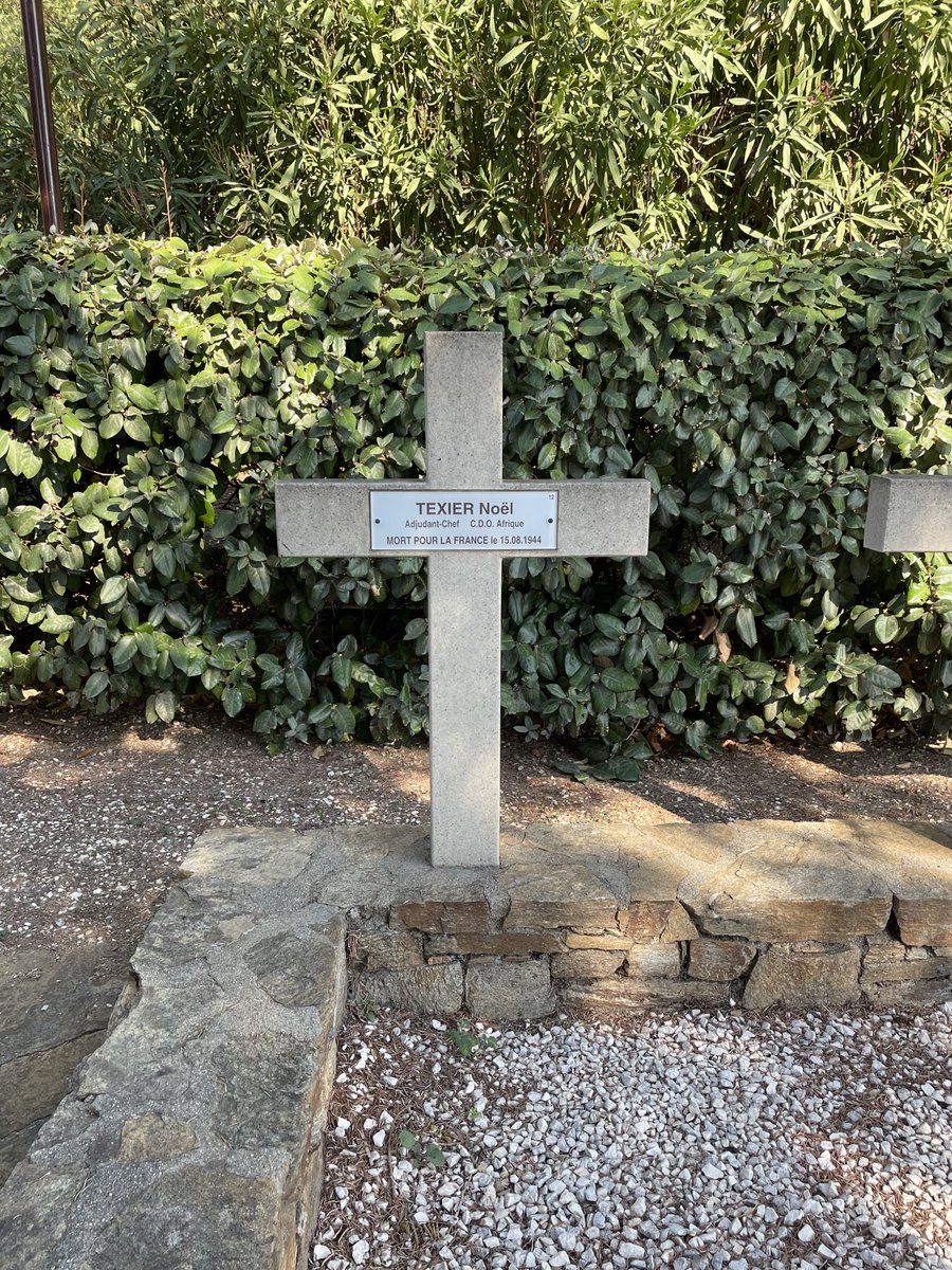 battleguide's tweet photo. Sgt Noel Texier. Almost certainly the first soldier to die on D-Day 15 Aug 44. #CapNegre #OpDragoon #Resurgam https://t.co/mZ1usHegKh