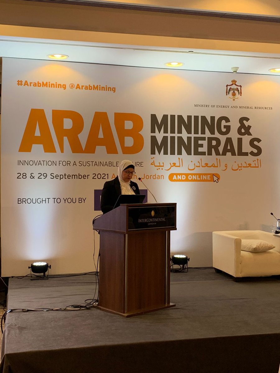 ArabMining's tweet image. Bareen A Qasim, Chairwoman &amp;amp;Director General, Iraqi Funds for External Development speaking about the mining opportunities in Iraq and the funds provided to achieve all #development needed

arabmining.net