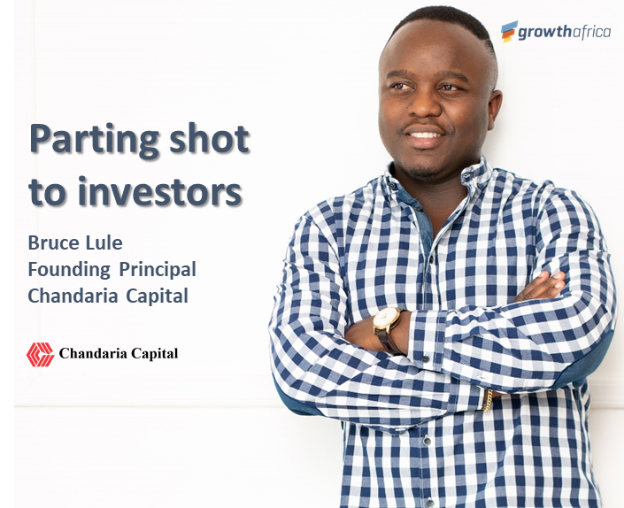 PARTING SHOT TO INVESTORS
East Africa is for the taking!

In his final post in our 2021 #investment series, <a href="/254Mr_B_Lule/">Mr Bruce Lule</a> from <a href="/ChandCapitalKE/">Chandaria Capital</a> shares 3 pieces of solid advice to investors in the East African region as on bit.ly/3m4vll5.
#WeAccelerateAfrica #Entrepreneur