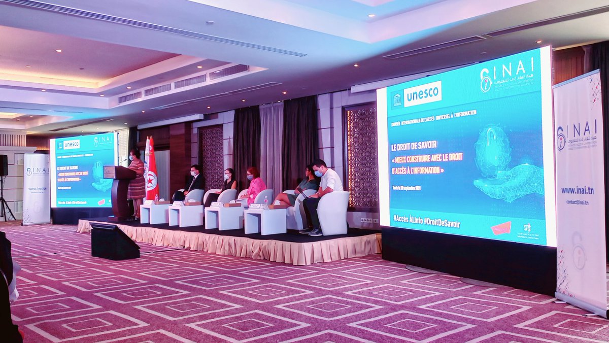 BouaichaSabrine's tweet photo. Quel plaisir de reprendre les ateliers "en presentiel" pour fêter la journée internationale de l'accès universel à l'information avec l'#INAI_Tunisie et les parties prenantes œuvrant sur la Transparence et l'accès à l'information en 🇹🇳 . 🔓 https://t.co/Jtx4A7qihI