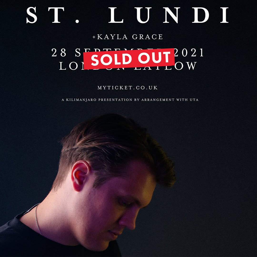 My show tonight at Laylow London is officially sold out! Thank you to everyone who bought a ticket. Doors are at 8pm - look forward to seeing you all later ❤️