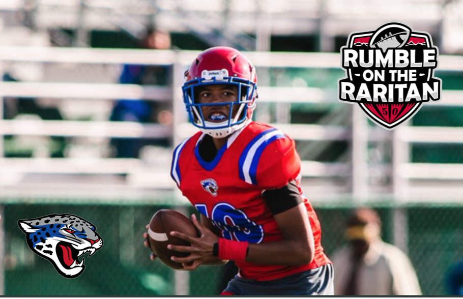 Congratulations to <a href="/RaedenOliver/">QB1_Oliver</a>  this weeks <a href="/RumbleRaritan/">Rumble on the Raritan</a> 
🏈 OFFENSIVE PLAYER OF THE WEEK 🏆

Raeden Oliver had a big performance accounting for 2 TD Passes of 12 and 32 yards and he also ran for a 4 yard TD in the East Orange  <a href="/MightyJaguars/">EastOrangeFootball</a> 21 - 14 win vs West Orange