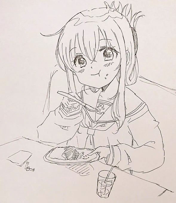 電ちゃんはオムライスなイメージ 