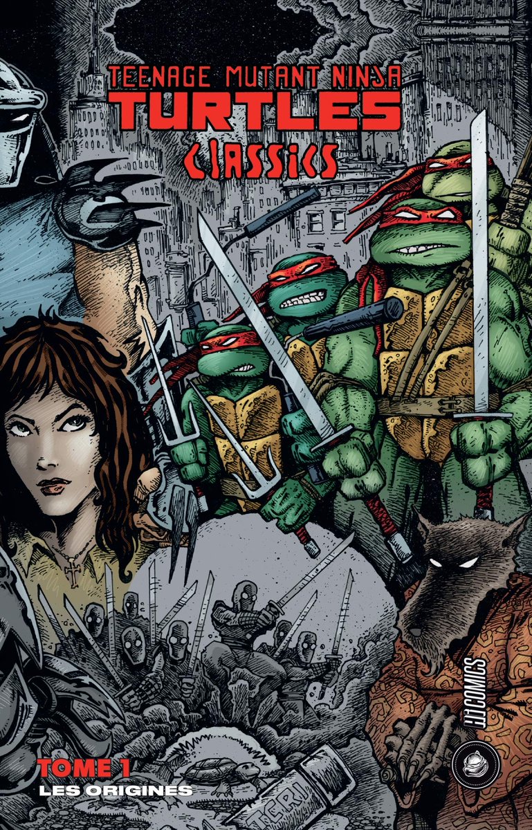 SullivanROUAUD's tweet photo. Notre CM de l'espace vous annoncera ça dans les règles très vite, mais : 
- Les Tomes 1 &amp; 2 des Tortues Ninja Classics sont réimprimés et de nouveau dispo (🎉)
- Le Tome 3 est décalé d'une semaine, pour une sortie au 27 Octobre, donc. https://t.co/bBkkQy65jK