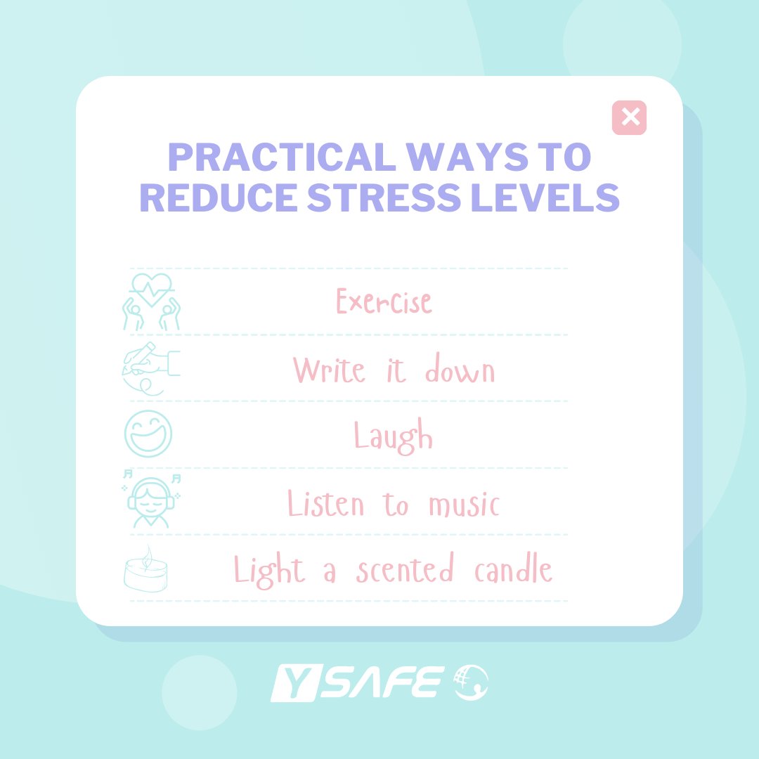 😞 We have all felt stressed at least once.

📝 Check out our list of short suggestions on how to reduce stress!

Source: ufhealth.org

#MentalHealth #Stress #Calm
