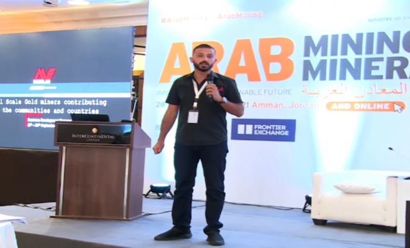 ArabMining's tweet image. Ali Ibrahim of Minelab Metal Detectors is showcasing the innovative solutions that Artisanal Mining can do for the communities and industries surrounding the mining sector

arabmining.net