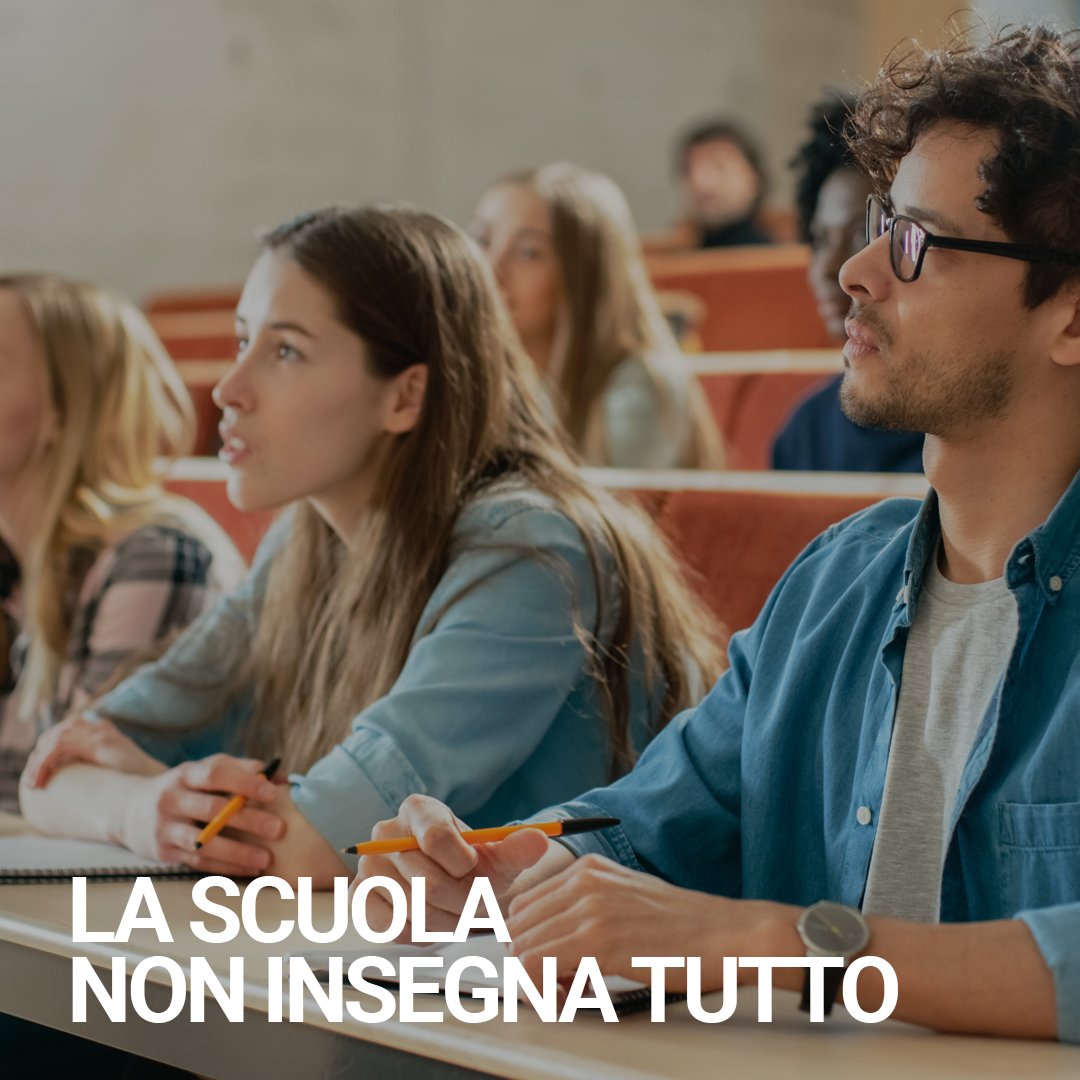 Ci sono alcune discipline che non vengono insegnate a scuola:
-Tutto quello che ha a che fare con il denaro e con la sua gestione
-Come si fa ad essere felici
-Come avere il controllo sulla nostra vita

Dai una svolta alla tua formazione: bit.ly/3huxCEL