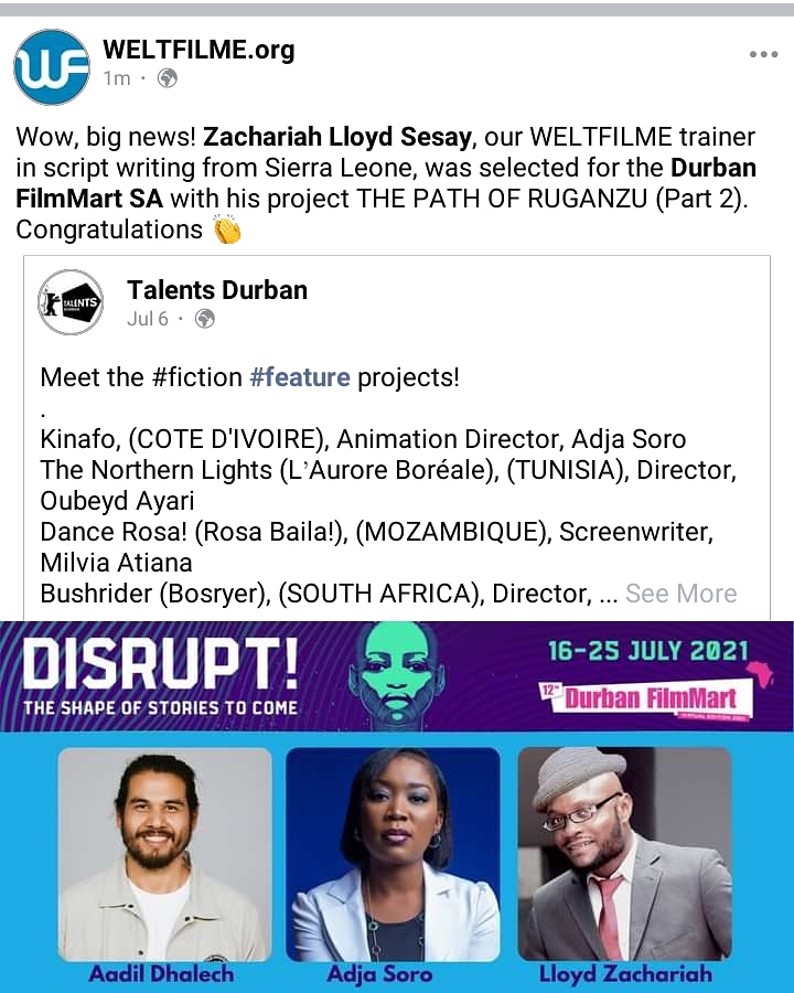 Thanks Welfilme.org for the mention <a href="/WELTFILME/">WELTFILME.org</a> <a href="/alexpfeuffer/">Alexander Pfeuffer</a> #lifeofanactor🎬 #lifeofanactor #filmmaking