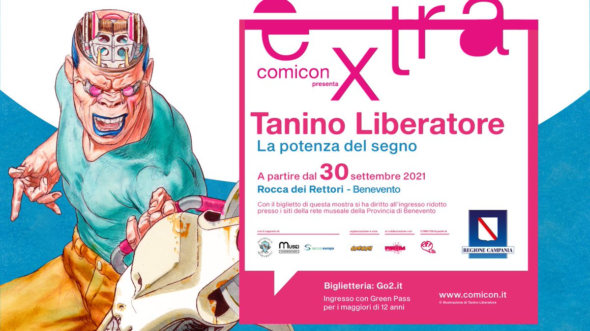 COMICON (@comiconitalia) on Twitter photo #COMICONextra torna, grazie al supporto della <a href="/Reg_Campania/">Regione Campania</a>, alla Rocca Dei Rettori di Benevento con una mostra imperdibile!
๐๐๐ง๐ข๐ง๐จ ๐๐ข๐๐๐ซ๐๐ญ๐จ๐ซ๐. ๐๐ ๐๐จ๐ญ๐๐ง๐ณ๐ ๐๐๐ฅ ๐๐๐ ๐ง๐จ
comicon.it/tanino-liberatโฆ #COMICONextra torna, grazie al supporto della <a href="/Reg_Campania/">Regione Campania</a>, alla Rocca Dei Rettori di Benevento con una mostra imperdibile!
๐๐๐ง๐ข๐ง๐จ ๐๐ข๐๐๐ซ๐๐ญ๐จ๐ซ๐. ๐๐ ๐๐จ๐ญ๐๐ง๐ณ๐ ๐๐๐ฅ ๐๐๐ ๐ง๐จ
comicon.it/tanino-liberatโฆ
