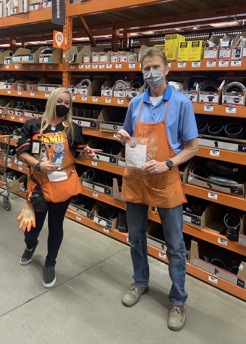 JamieB_THD's tweet image. Recognizing amazing D26 Sales Associate Pat for being an absolute Rock Star!! Coming in every day and driving in-stock standards and fantastic GET behaviors! Thank you sir for all you do! #TheRanch #D172 #PacNorthProud