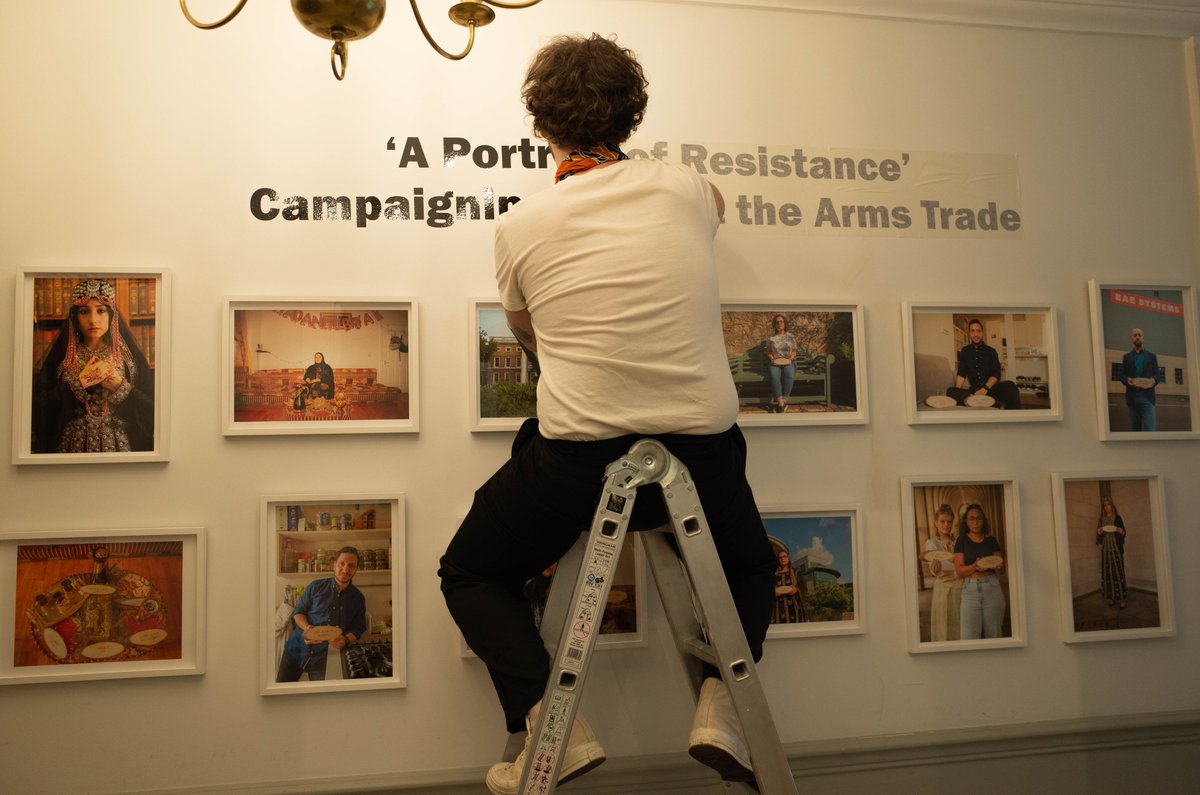 It's a wrap!

And we want to say THANK YOU! Artists &amp; art-lovers, we couldn't do this without you🥰

We are fiercely proud of #ArtTheArmsFair 2021 &amp; our efforts to expose the world's largest arms fair held in London 💥

We're not going anywhere... for now BIG LOVE

📸 Cindy Sasha