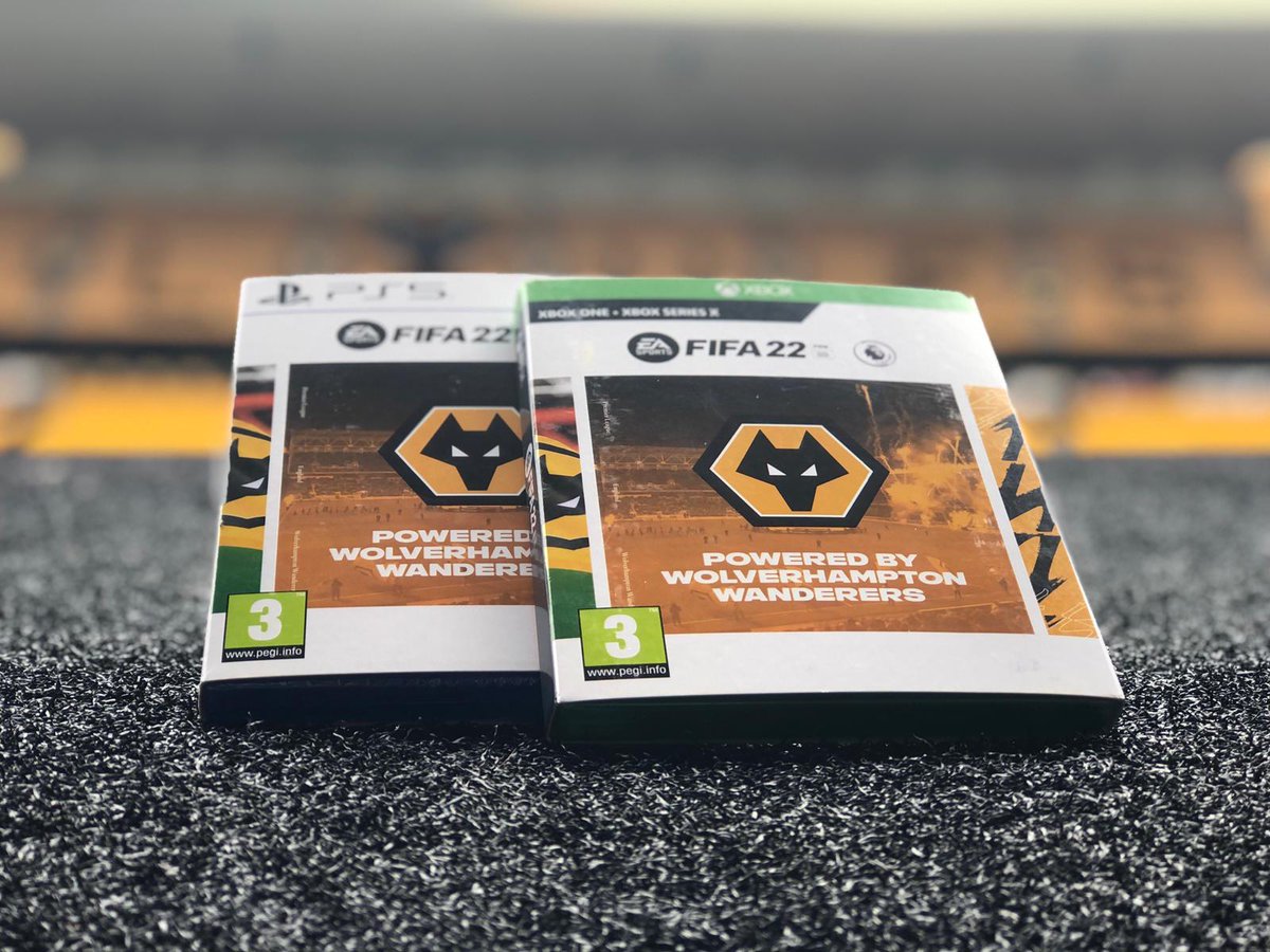 Wolves Esports (@wolvesesports) on Twitter photo Want to get your hands on a special Wolves edition of #FIFA22? We are giving 2 copies away!
To enter simply:
- Follow <a href="/WolvesEsports/">Wolves Esports</a>
- RT & like this Tweet
- Comment #WolvesFIFA22 and which copy you would like to win.
Closes midnight on Friday 1st Oct.
#PS5 & #XboxSeriesX Want to get your hands on a special Wolves edition of #FIFA22? We are giving 2 copies away!
To enter simply:
- Follow <a href="/WolvesEsports/">Wolves Esports</a>
- RT & like this Tweet
- Comment #WolvesFIFA22 and which copy you would like to win.
Closes midnight on Friday 1st Oct.
#PS5 & #XboxSeriesX