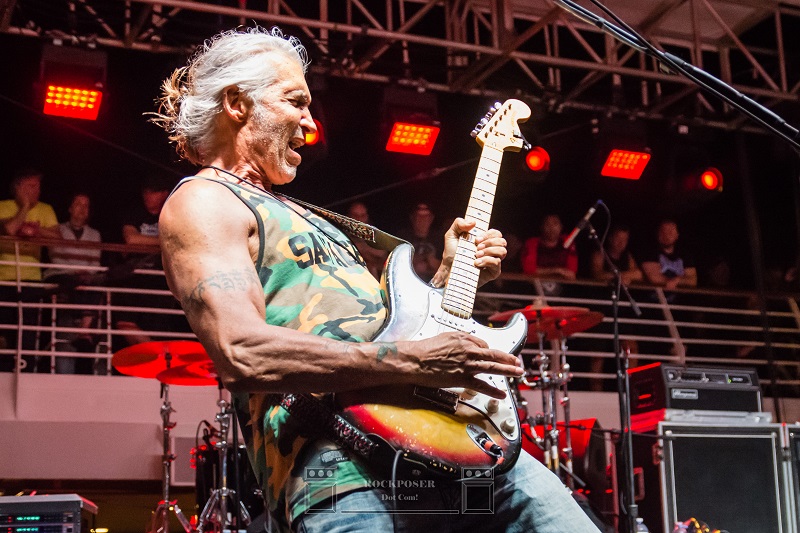 Happy Birthday George Lynch, seen here on Pool Stage, MORC 2020  