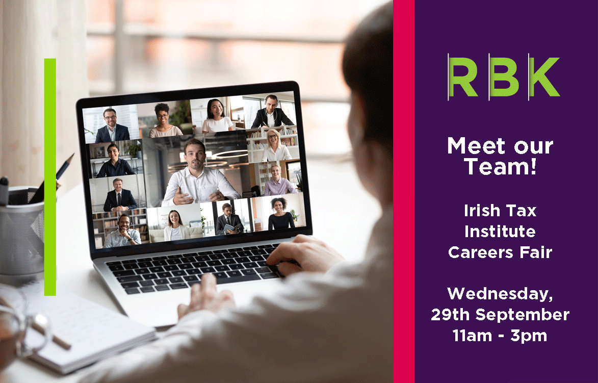 RBKCA's tweet photo. Come and meet our team virtually at @TaxInstituteIrl Virtual Careers Fair tomorrow, Wednesday 29th September from 11.00am to 3.00pm.
Please follow the links below.
#ITI #Tax #graduateopportunities #graduateland
https://t.co/WyAXiKNrFM
https://t.co/lYYTwlPkbS https://t.co/Z4hckuvDiP