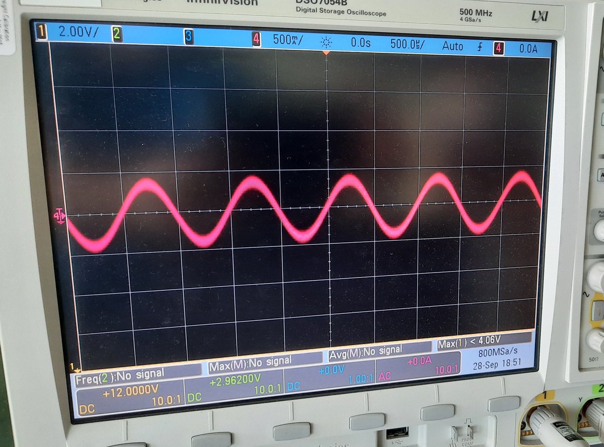 ElectronicsDrv's tweet photo. Successful debugging of the #GaN FET #ClassD amplifier test board. 
@AMSEL_Amplifier #PowerElectronics #Microelectronics @HS_Reutlingen https://t.co/7at4G2v1cP
