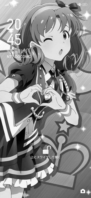 #ロック画面を晒す見た人もやる この衣装のまつりさんは今でも至高。 