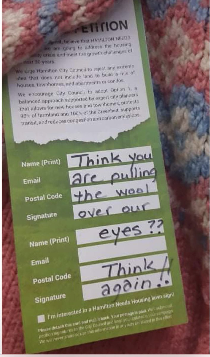 Gasp4Change's tweet photo. #SharpieShenanigans  huge spend of money by developer coalition in#HamOnt to obfuscate the recent win by citizens to save farmland. We are not fooled.👇👇👇 https://t.co/RZCY5p0nDH