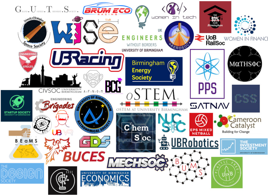 Did you know the EPS Community is home to 41 student groups? From exploring the Universe to railways, robotics to gaming, automotive to sustainable engineering, science comms and diversity, there's something for everyone! Find out more at birmingham.ac.uk/eps-societies #myeps #hellobrum