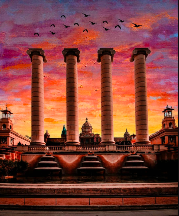 Could you believe this is a painting… can anyone guess where in Barcelona this is? 🎨

Si te dijeran que esto es una pintura, seguramente lo creerías… ¿Adivinas qué lugar de Barcelona es? 🎨

Instagram: <a href="/alexcarne/">alex carne</a>