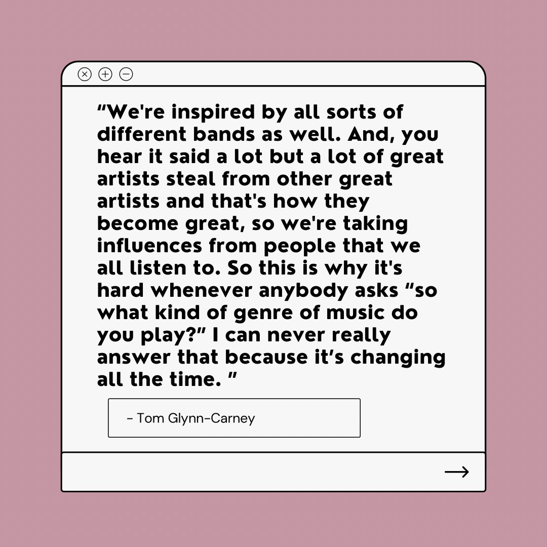 SHN host Claire @crystaIclaire met up with the members of Sleep Walking Animals <a href="/swalkinganimals/">𝐒𝐋𝐄𝐄𝐏 𝐖𝐀𝐋𝐊𝐈𝐍𝐆 𝐀𝐍𝐈𝐌𝐀𝐋𝐒</a> last Thursday to chat about their debut EP, playing live together as a band, and their upcoming UK tour. Head on over to SHN’s website now to read the interview. Link in bio.