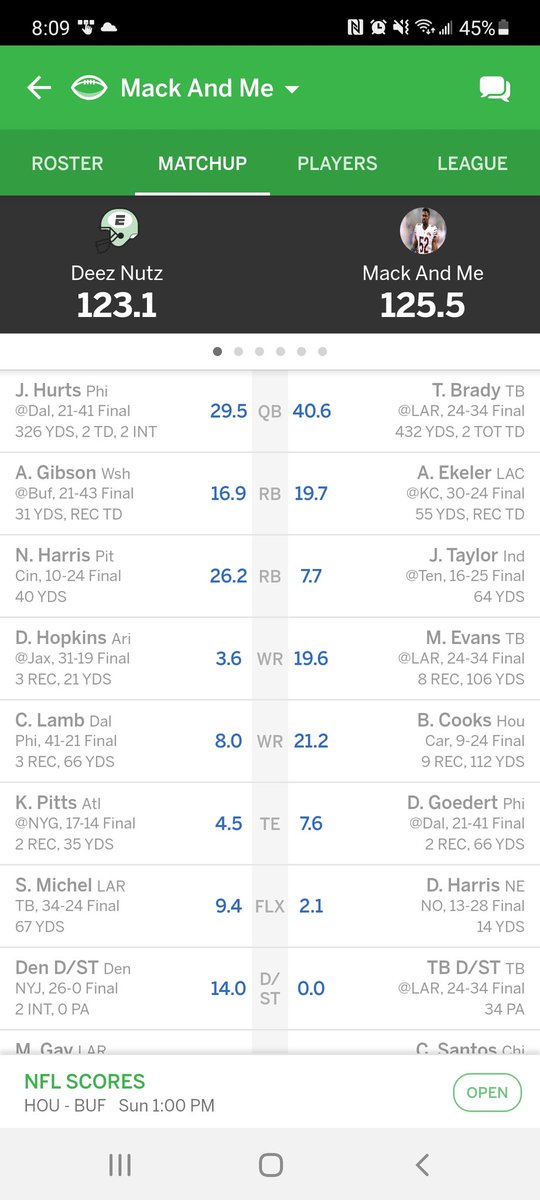 illini6881's tweet photo. @AustinEkeler it was close but we did it #Ekeler4TheWin https://t.co/BzuSL2aYY0