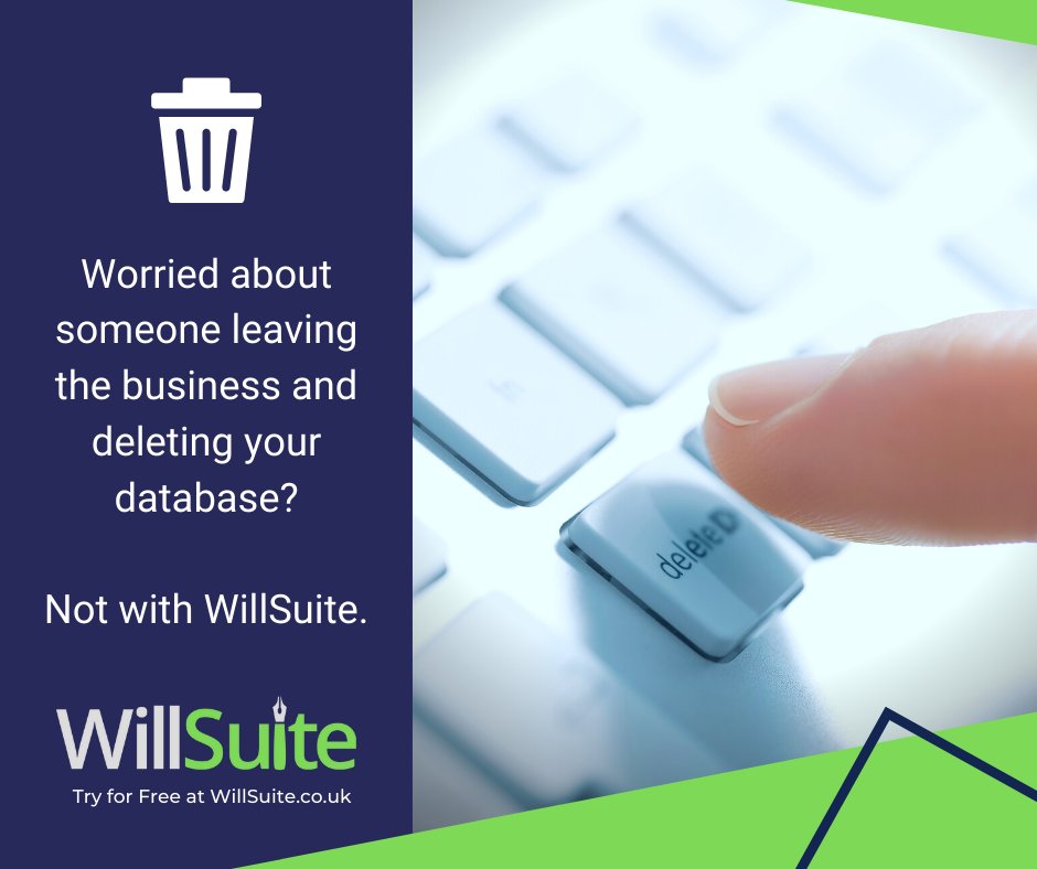 WillSuite's tweet image. Two factor authentication, password protected documents, and secure data centres. Our cloud-based software is the solution. #datasecurityiseverything #legaltechnology #wills