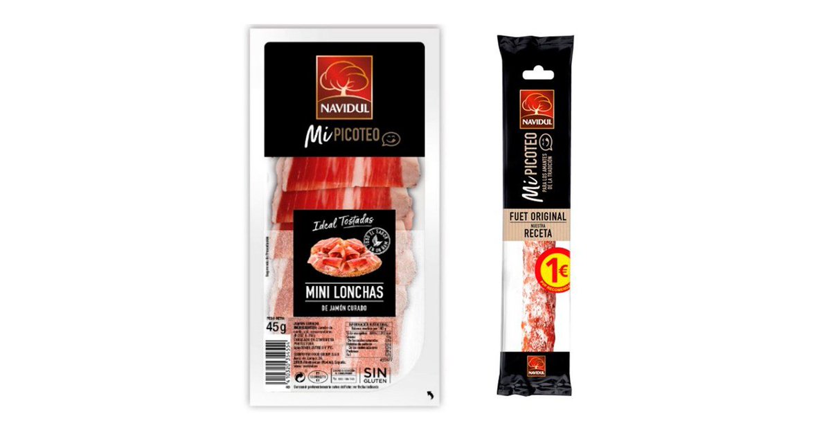 Navidul refuerza su presencia en el segmento de los snacks cárnicos con ‘Mi Picoteo’
buff.ly/3ofUlbJ
<a href="/Navidul/">Navidul</a>