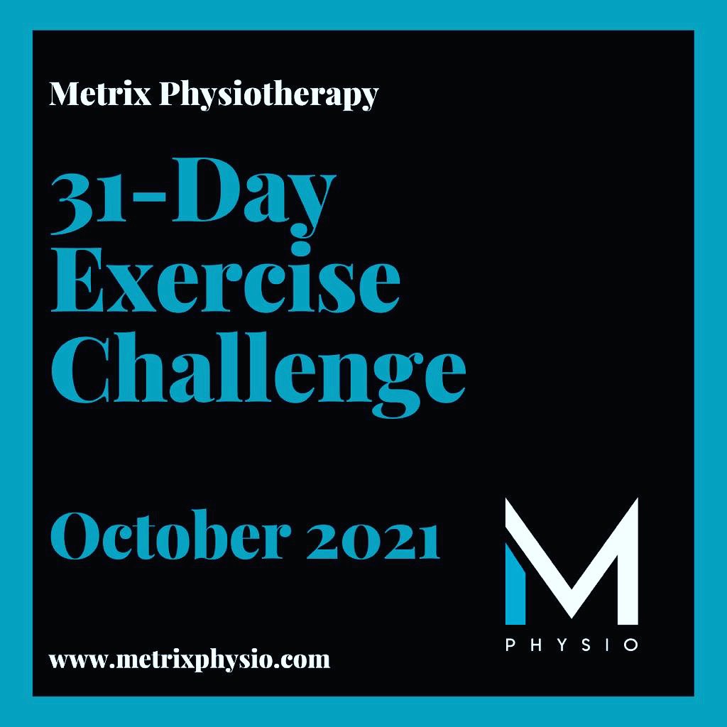 MetrixPhysio's tweet image. Join us during October as we post and complete 31 days of exercises throughout the month.

Using the same exercises, to improve various movements and strength of different body parts, through a variety of workouts and also consistency.