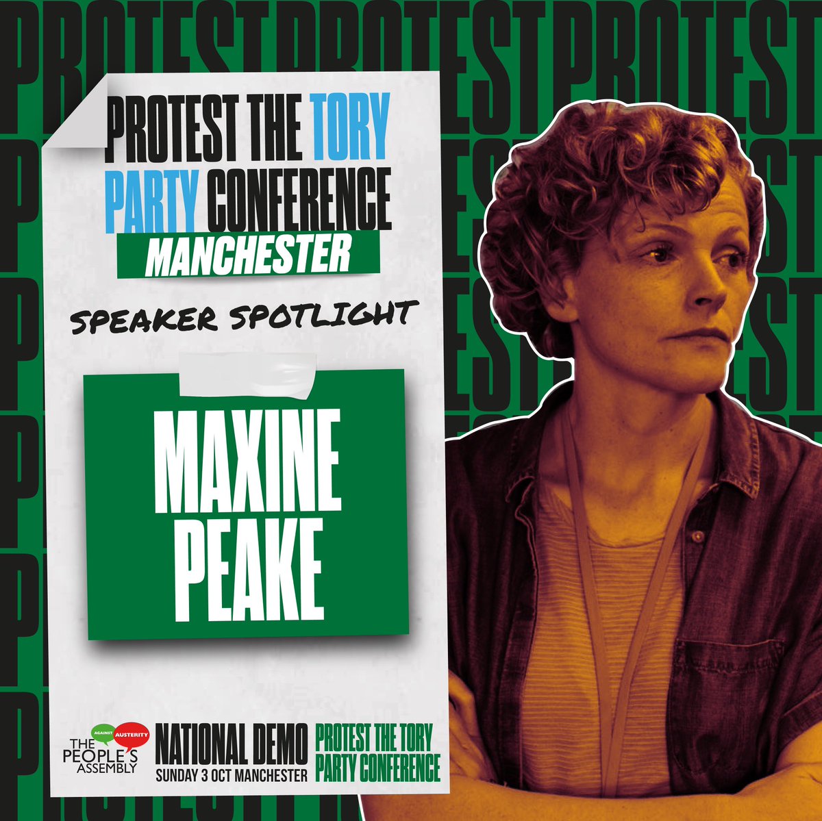 💡 Speaker spotlight 💡

We are delighted to have the wonderful @MPeakeOfficial for the ‘Bin The Billionaires: Save The Media’ panel on Monday at 7pm, alongside Gully Bujak from <a href="/XRebellionUK/">Extinction Rebellion UK 🌍</a> &amp; <a href="/jeremycorbyn/">Jeremy Corbyn</a>. 

Very limited tickets left here: eventbrite.co.uk/e/bin-the-bill…