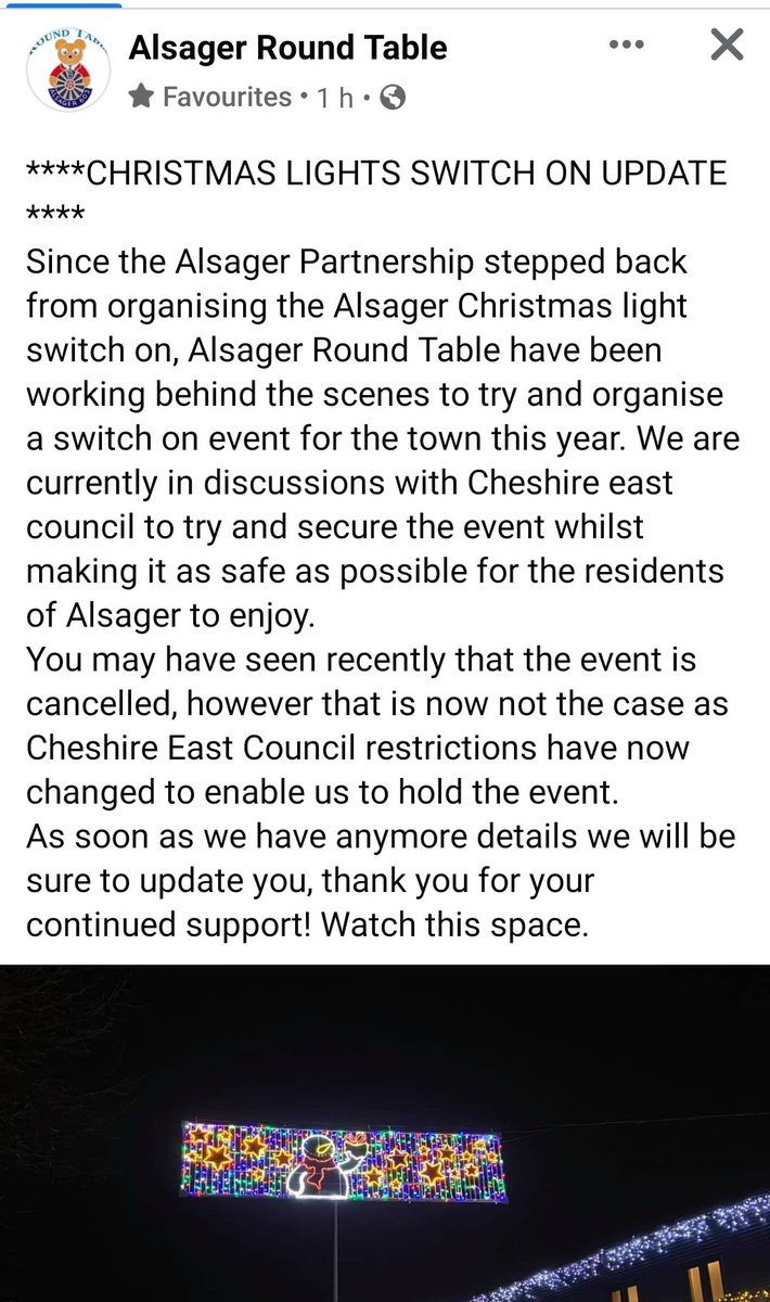 Alsager Round Table tweet media