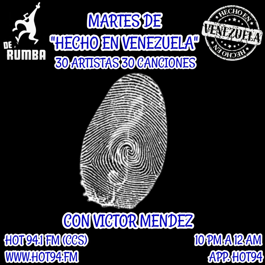 victormendez's tweet photo. Martes de Hecho en Venezuela, en la primera hora sonarán:
@apachelasminas @Mcklopedia @GonadL1 @sibilino19 @Rawayana @LosMentas @kellyabarca29 @HolySexyB + Pus and the loops + Los Lugares + El Buen Jeff + El Brigadier + Lp3 + @dernamusic @Desierto_polar 
#hechoenvenezuela https://t.co/fEYZxvaqBh