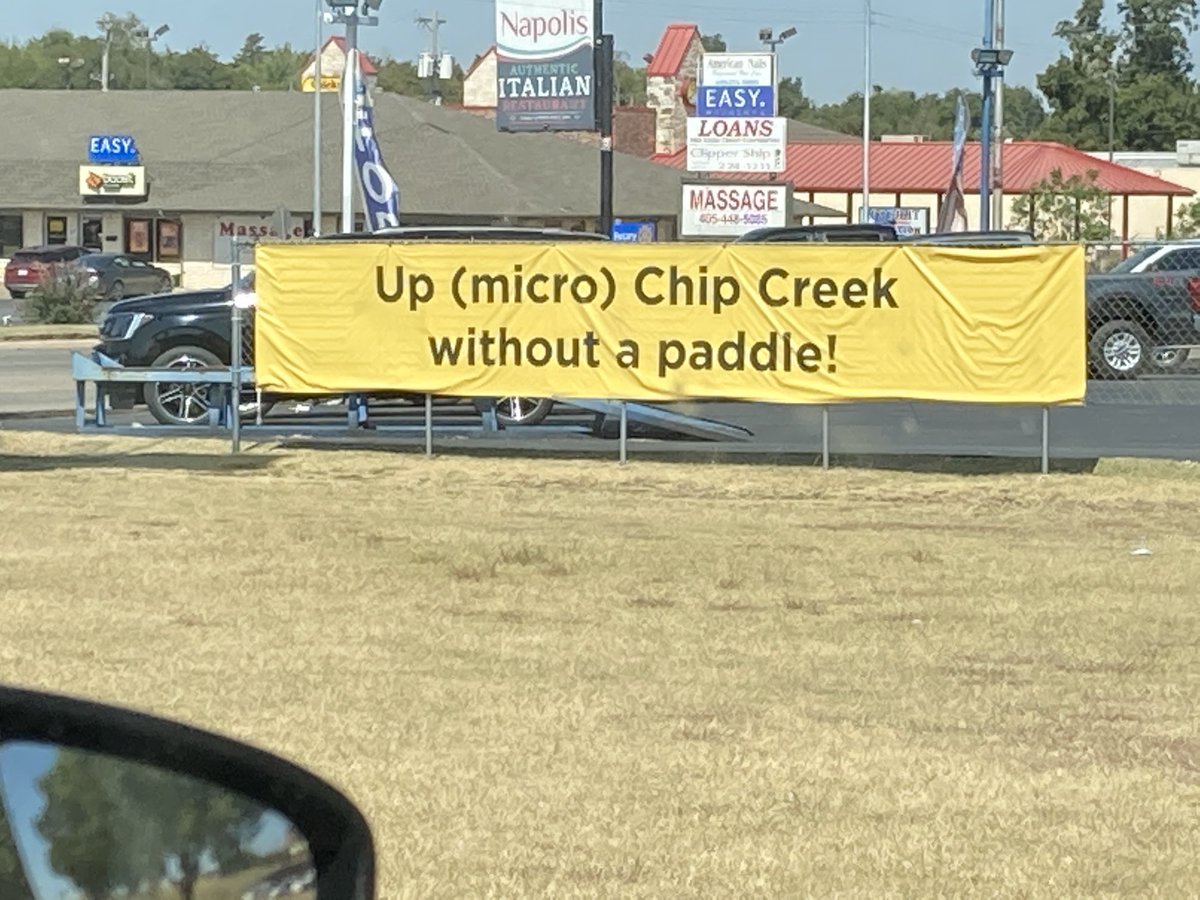 gereghas's tweet image. Local car dealership. #microchipshortage