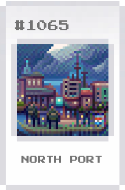 AI0bserver's tweet photo. @PixWorldNFT Have got a NORTH PORT, FLORIDA! 🚀
#pixworld #NFTCommunity #NFTGiveaway #NFTs #nftcollectors #nftart #NFTdrops #NorthportPD #NorthPortFL #Florida #northport https://t.co/rNuTljdi8G