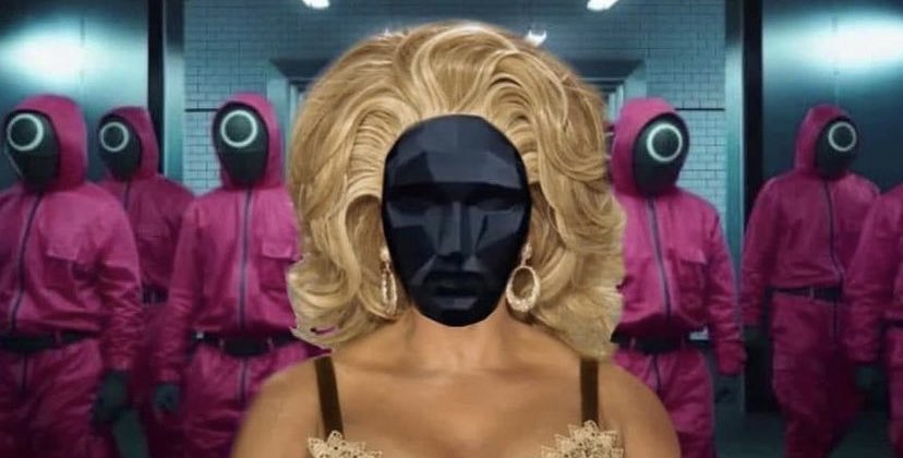 There’s a game, within a game #SquidGame #DragRace