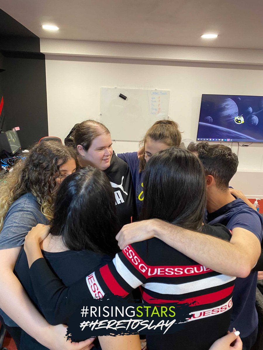 TENSTARGG's tweet photo. We're more than just a team at #VCTGameChangers 
Now lets get on the server, cause we're #HERETOSLAY ⚔️

#RISINGSTARS | #VALORANT https://t.co/uMWT9hDKGb