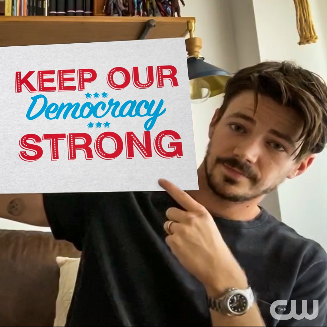 TheCW's tweet photo. It’s #NationalVoterRegistrationDay! Take 30 seconds to make sure you’re registered to vote @votedotorg https://t.co/W4xXoBEBkb. Join us in supporting the freedom to vote at https://t.co/gQLcKyqu9w. #CWVoterReady #CWFreedomtoVote https://t.co/C6RyoRUguX