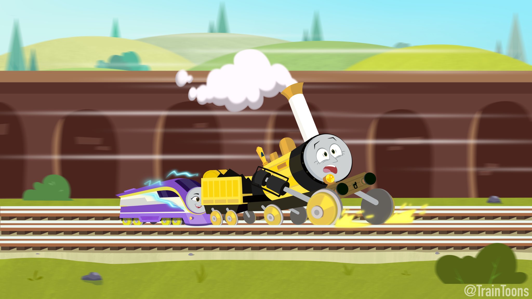 Stephen the rocket trackmaster shop