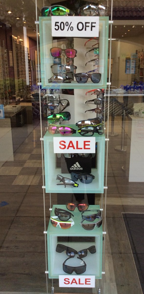 Chineham Centre Opticians have 50% off sunglasses!  A great time to buy at 50% off with the bright sun so low in the winter 😎