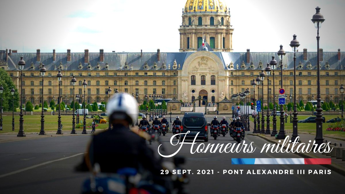 #Hommage Rendez-vous ce mercredi 29 septembre à partir de 15h, sur le pont Alexandre III ou sur nos réseaux, de près ou de loin, avec le caporal-chef Maxime Blasco, mort pour la France.

Toutes et tous avec la communauté @armeedeterre 🇫🇷
#CohésionDéfense #FiersDeNosSoldats