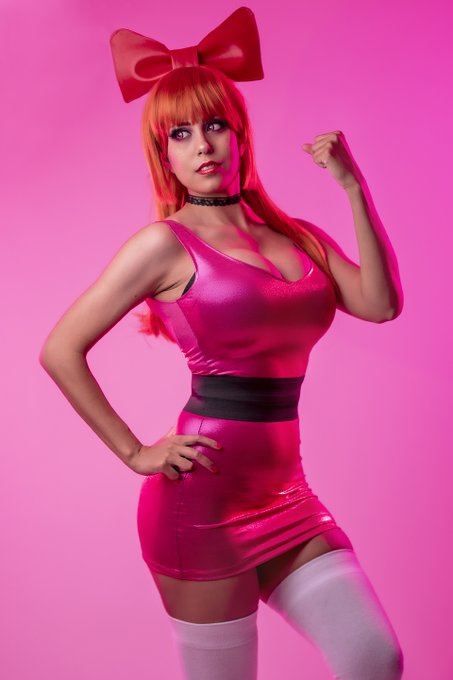 Which of my four Powerpuff Girls cosplays is your favorite? <3 I'm partial to Miss Sara Bellum... https://t<a href="/tag/friday13th"class="tags"><span>#friday13th</span></a>