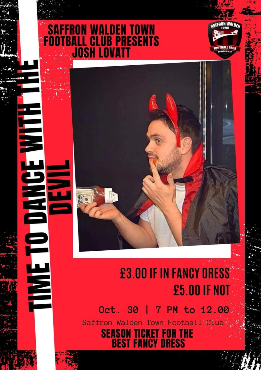 blood1 (@acc_ada) on Twitter photo Our Next Party Night <a href="/SWTFootballClub/">Saffron Walden Town FC</a> is a Spooky Special 👿👽👻💀 Sat Oct 30th 7pm- 12midnight! Save the date 🍻🍹🍷 <a href="/StuartVant/">Stuart Vant</a> <a href="/swtic/">Saffron Walden TIC</a> <a href="/fionamackay210/">Fiona Mackay</a> <a href="/youngy2mark/">Lord Mark aka Teddys Grumps</a> @younggcambridg1 @illinformed10 <a href="/JamesYoun_01/">James Young</a> <a href="/CallumC172/">Callum Chapman</a> <a href="/NeilPThorpe/">Neil Thorpe</a> <a href="/STrimnell/">Simon Trimnell</a> <a href="/ash_bysouth/">Ash bysouth</a> <a href="/chappo180/">Lee Chapman</a> Our Next Party Night <a href="/SWTFootballClub/">Saffron Walden Town FC</a> is a Spooky Special 👿👽👻💀 Sat Oct 30th 7pm- 12midnight! Save the date 🍻🍹🍷 <a href="/StuartVant/">Stuart Vant</a> <a href="/swtic/">Saffron Walden TIC</a> <a href="/fionamackay210/">Fiona Mackay</a> <a href="/youngy2mark/">Lord Mark aka Teddys Grumps</a> @younggcambridg1 @illinformed10 <a href="/JamesYoun_01/">James Young</a> <a href="/CallumC172/">Callum Chapman</a> <a href="/NeilPThorpe/">Neil Thorpe</a> <a href="/STrimnell/">Simon Trimnell</a> <a href="/ash_bysouth/">Ash bysouth</a> <a href="/chappo180/">Lee Chapman</a>