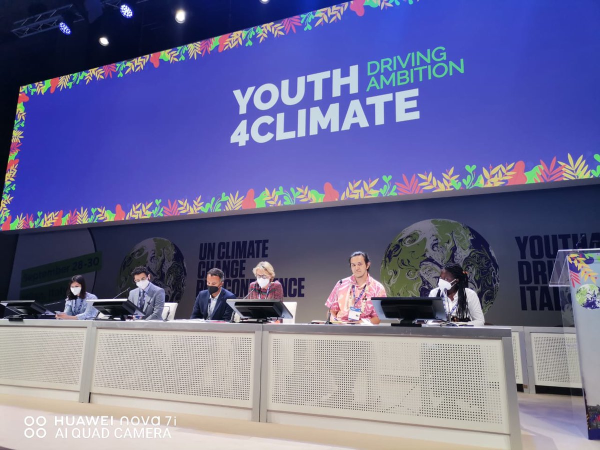 PATAGYEKUM's tweet photo. Today I had the opportunity to report on the outcome of my working group at #Youth4Climate. This will set the pace for the development of our final draft. https://t.co/LNjf6IGTep