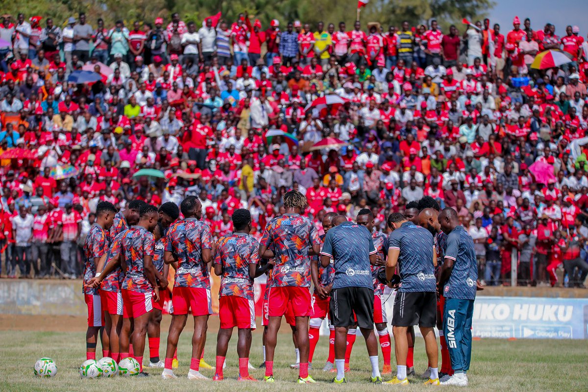 SimbaSCTanzania's tweet photo. Tunachukua tulichopata na kusonga mbele kwenda kutetea ubingwa. #TPL #NguvuMoja https://t.co/O1z71aN0Uj
