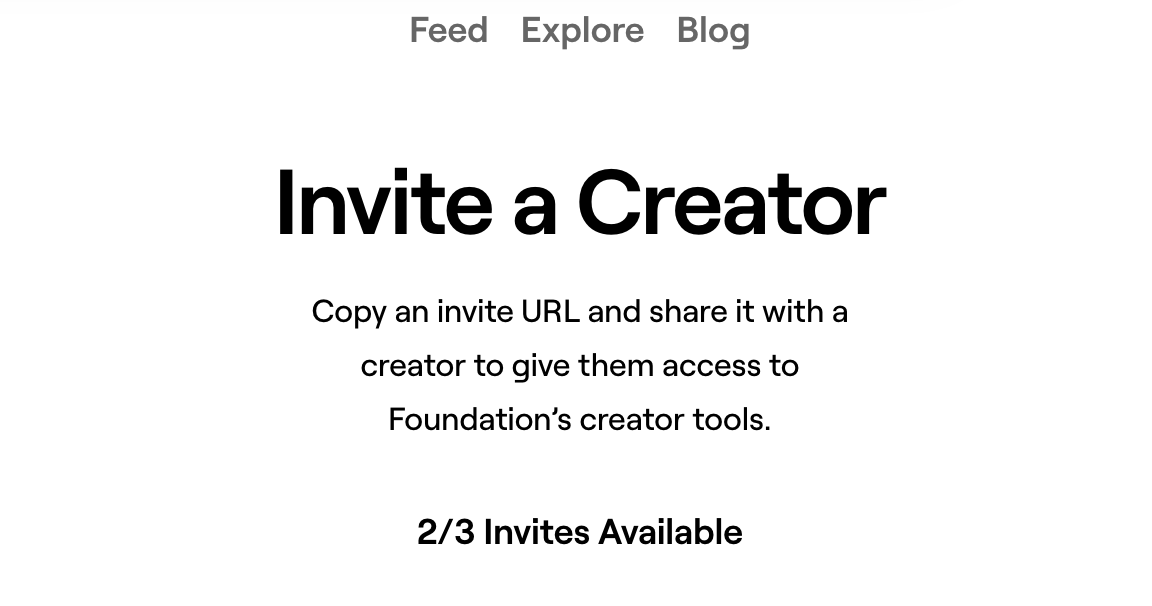 ✨Foundation Invite Giveaway✨
1 invitation for @withFND to win🔥🥰

1. RT this tweet and my pinned tweet
2. Post your art in comments
3. Only follow me if you like my work :)

#FoundationInvites #Foundation #NFT #NFTCommunity #cryptoart #NFTartist