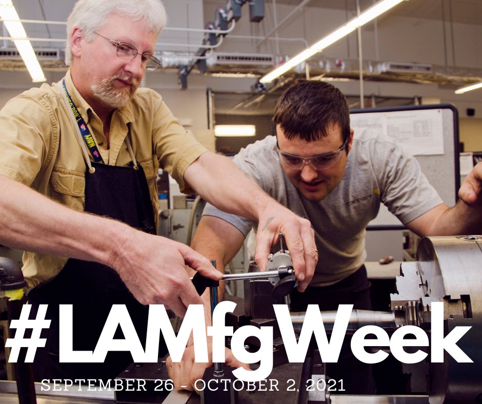 gonltcc's tweet photo. Louisiana works to change perceptions and inspire young people to consider a manufacturing career. This movement empowers local manufacturers, schools and students to connect through annual events like Manufacturing Week โ Sept. 26 - Oct. 2, across Louisiana. #LAMfgWeek #NLTCC https://t.co/jDgMURXr8X
